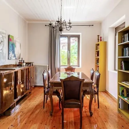 Vakantiehuis Mansion Of 120 M2, With High Ceilings And Big Yard *